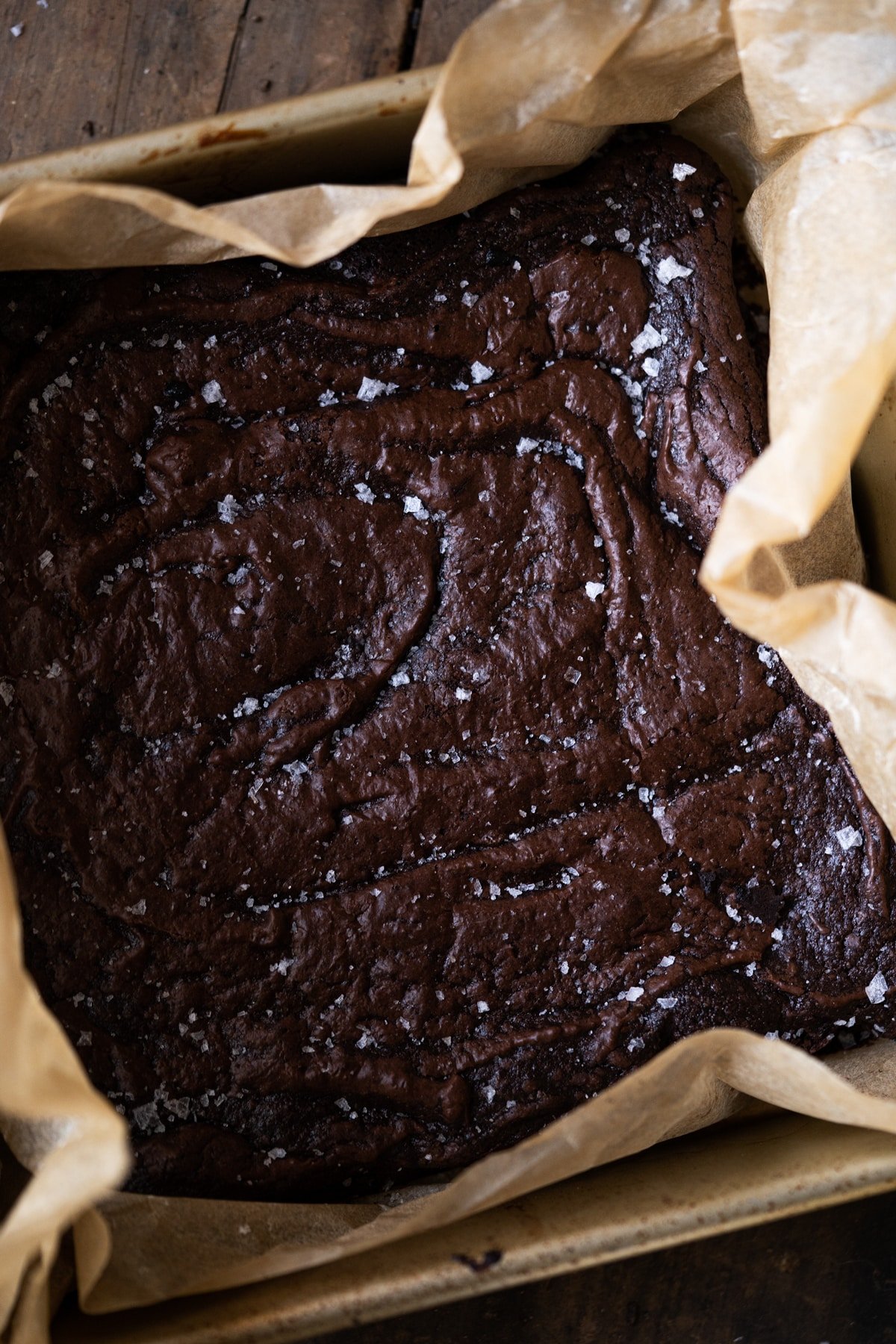 How to make crackly top brownies with gluten free almond flour