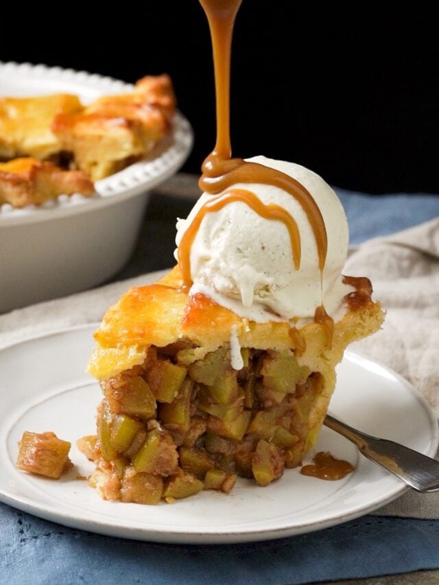 Keto ‘Apple’ Pie (with my flaky pie crust!)