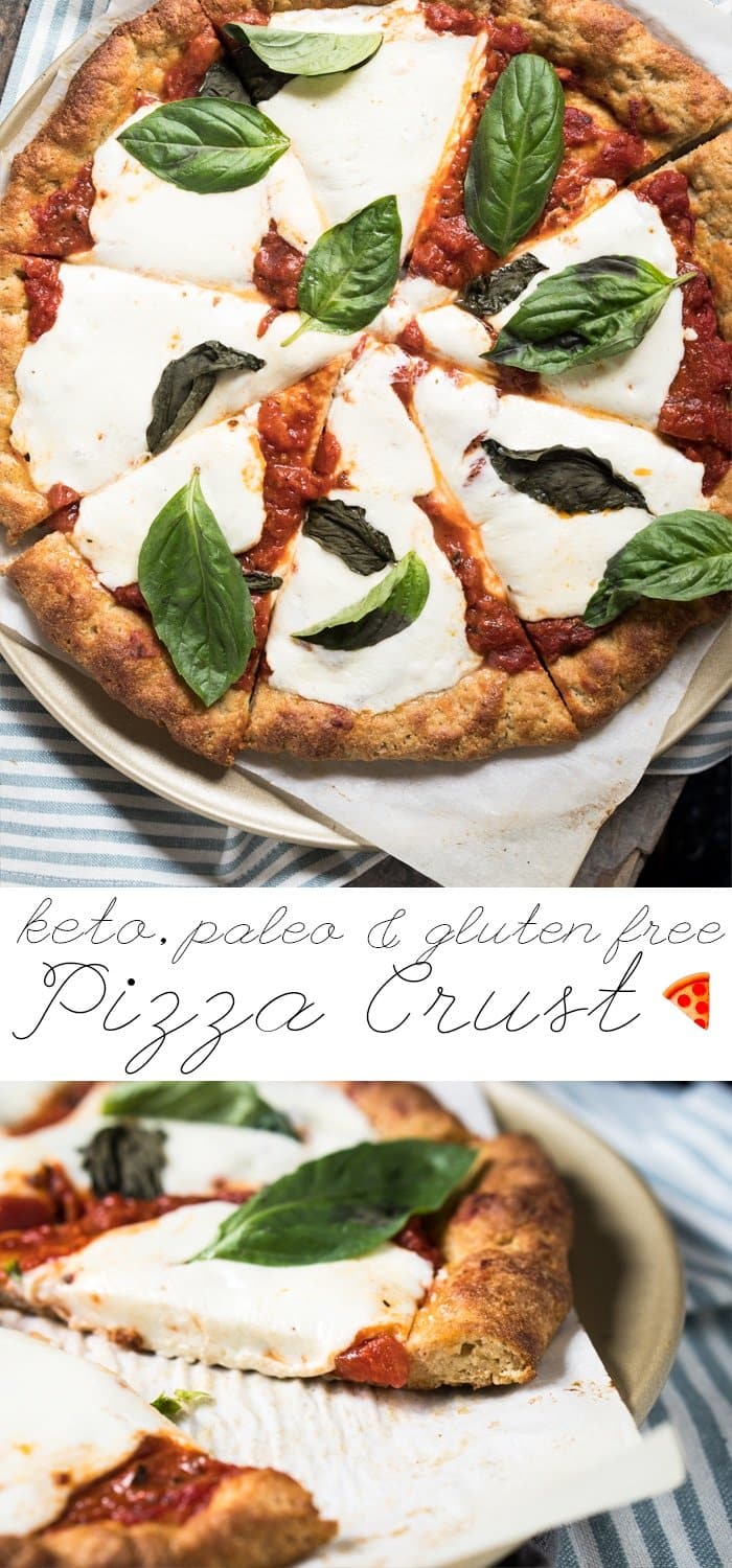 Gluten Free, Dairy Free, Paleo & Keto Pizza Crust 🍕 #keto #lowcarb #paleo #glutenfree #pizza #healthyrecipes