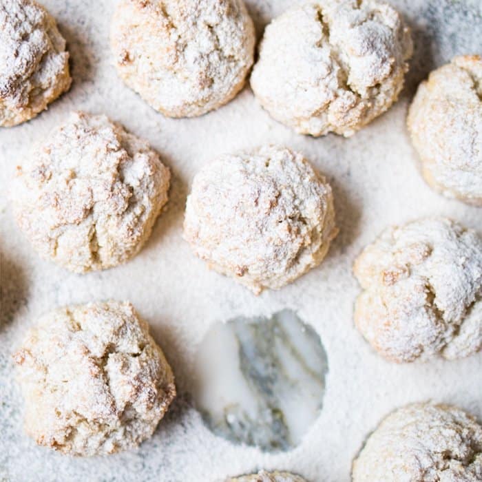 Gluten Free & Keto Amaretti Cookies 🍪 #ketocookies #lowcarbcookies