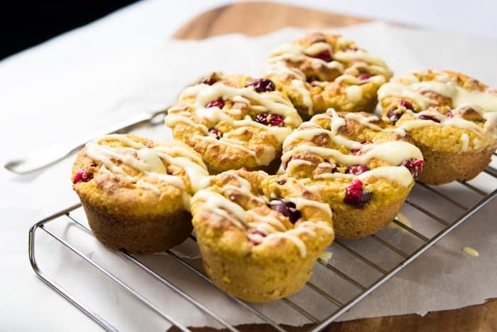 Gluten Free & Keto Cranberry Orange Muffins 🍊 Suuuper Tender & Moist #ketomuffins #lowcarbmuffins