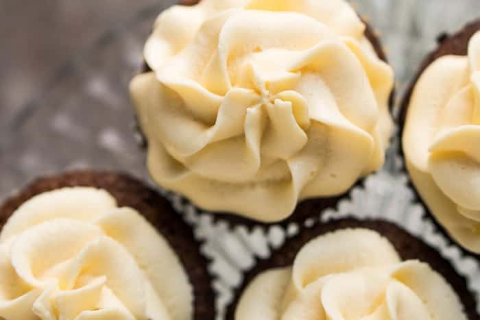 Gluten Free, Paleo & Low Carb Carrot Cake Cupcakes With Buttercream Frosting