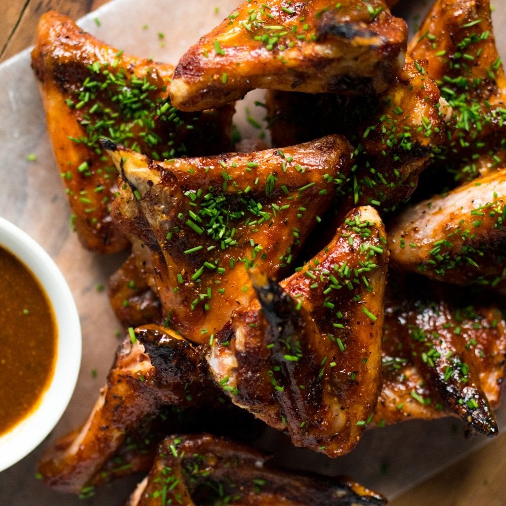 Keto Roasted BBQ Chicken Wings ? From Scratch