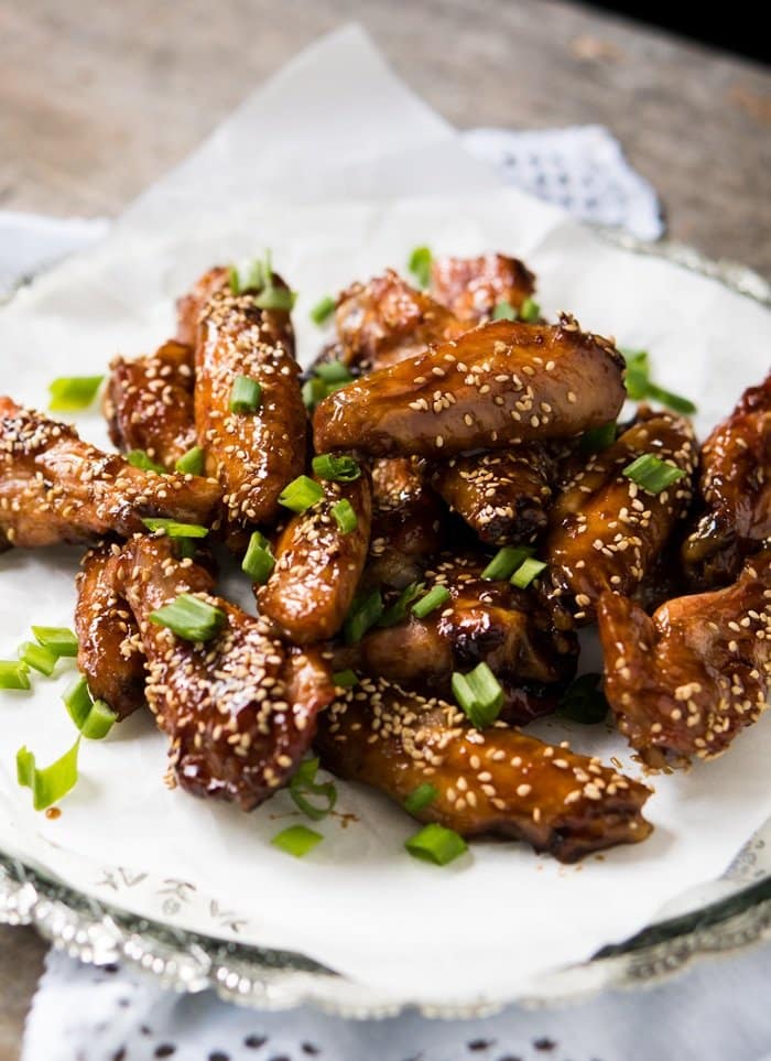 Paleo, Low Carb & Keto Sesame Chicken Wings 🍯 Sticky & easy! #keto #paleo #healthyrecipes #lowcarb