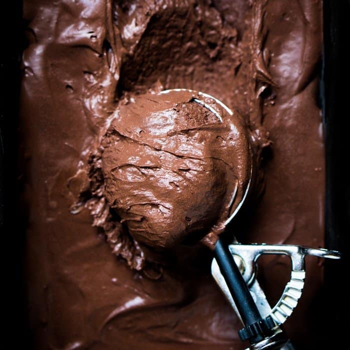 No-Churn Low Carb & Keto Chocolate Ice Cream 🍦 #ketoicecream #lowcarbicecream #nochurnicecream #chocolateicecream