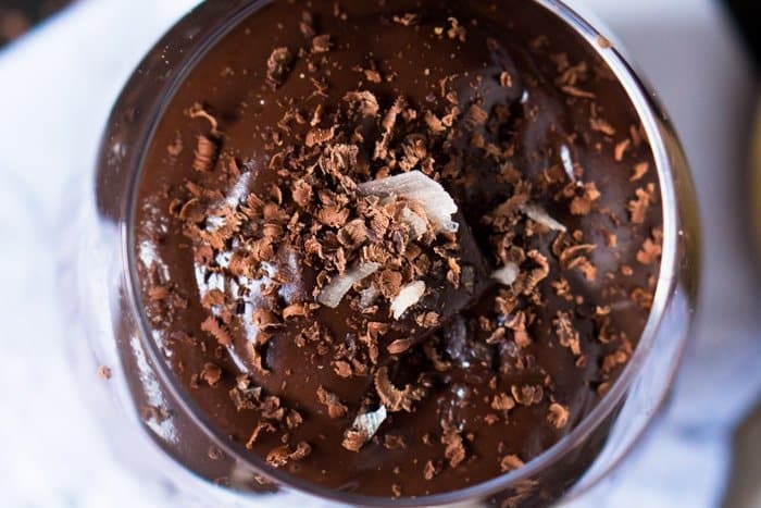 Paleo & Keto Chocolate Pudding-For-1 🍫 suuuper creamy & instant #ketochocolate #paleochocolate #ketodessert