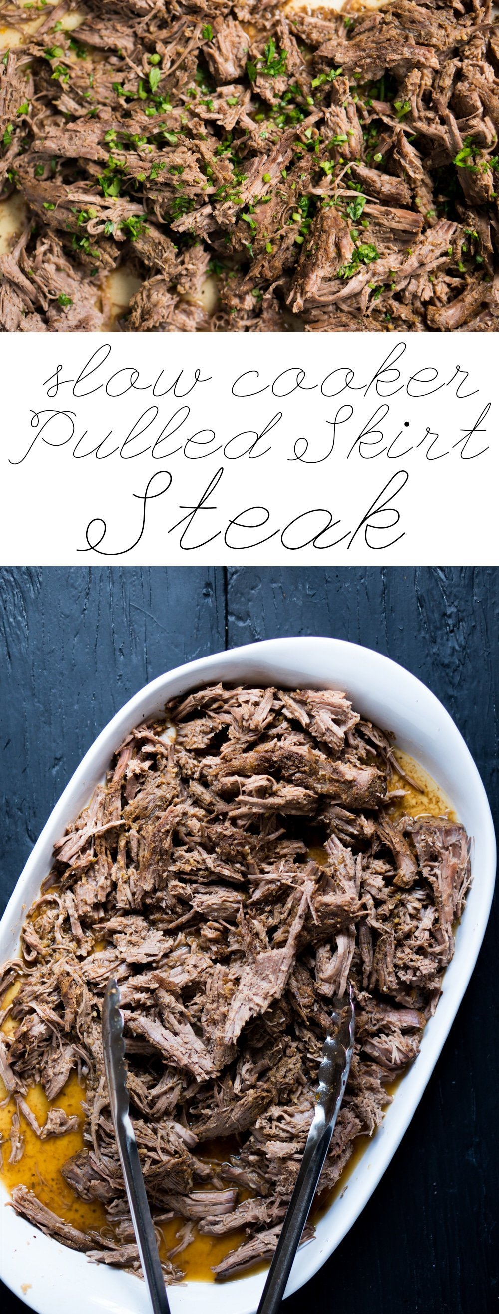 Slow Cooker Pulled Skirt Steak ? Gluten Free & Ketogenic